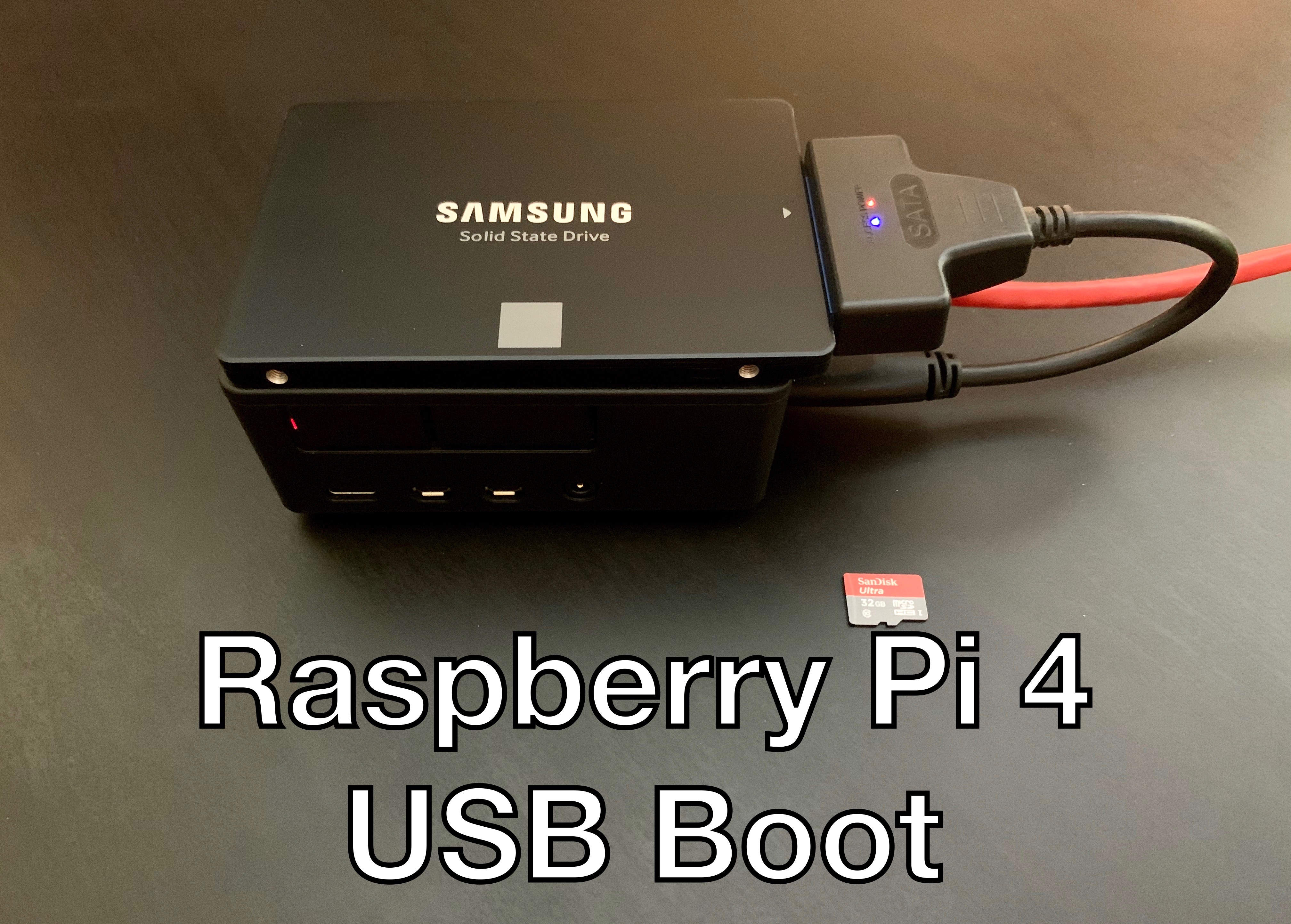 Raspberry Pi 4 PoE SSD Boot 3D Printed Case 