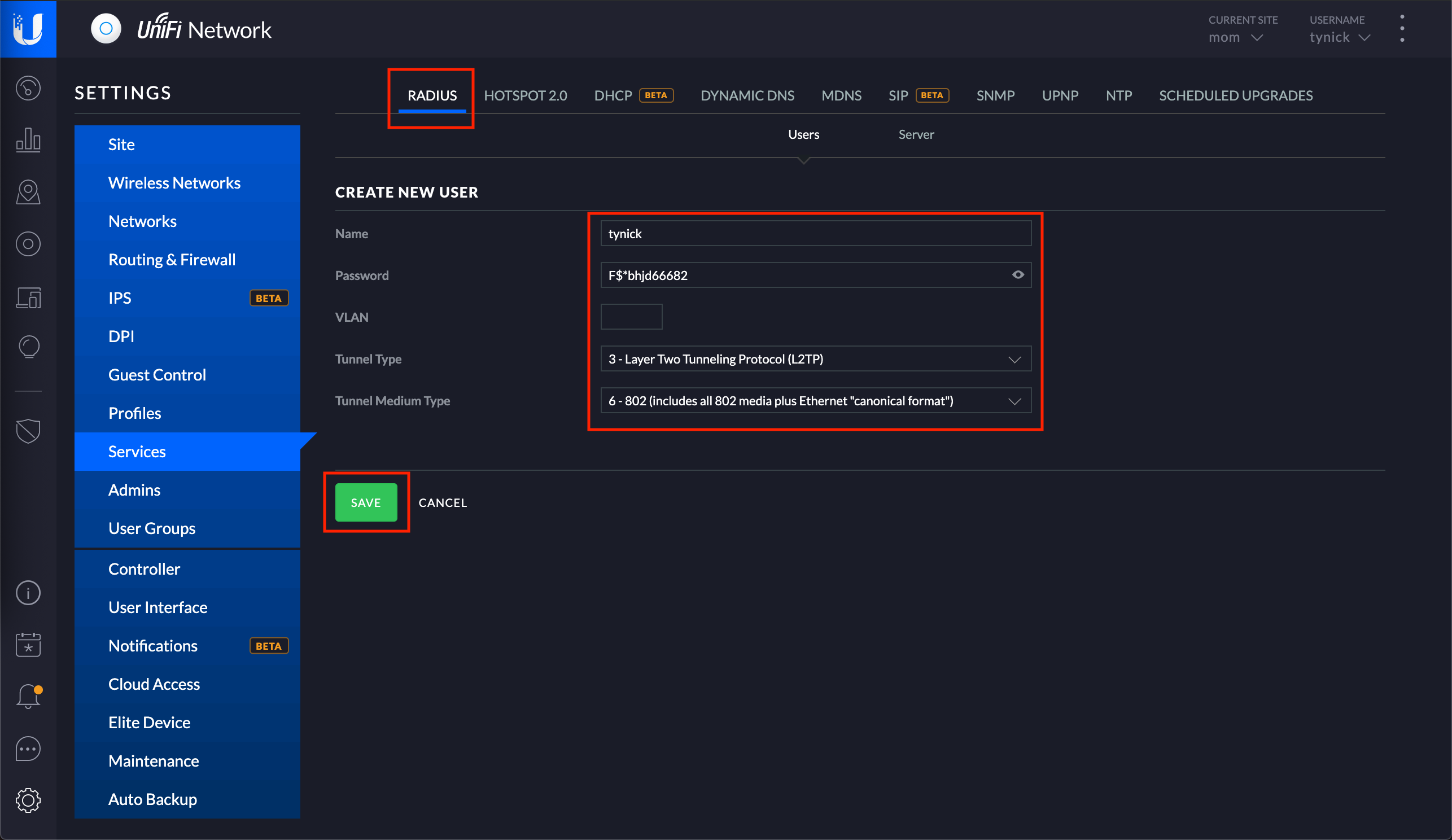 Setup L2TP VPN on Ubiquiti USG