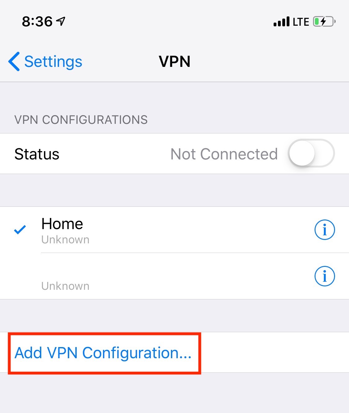 ios-vpn screen