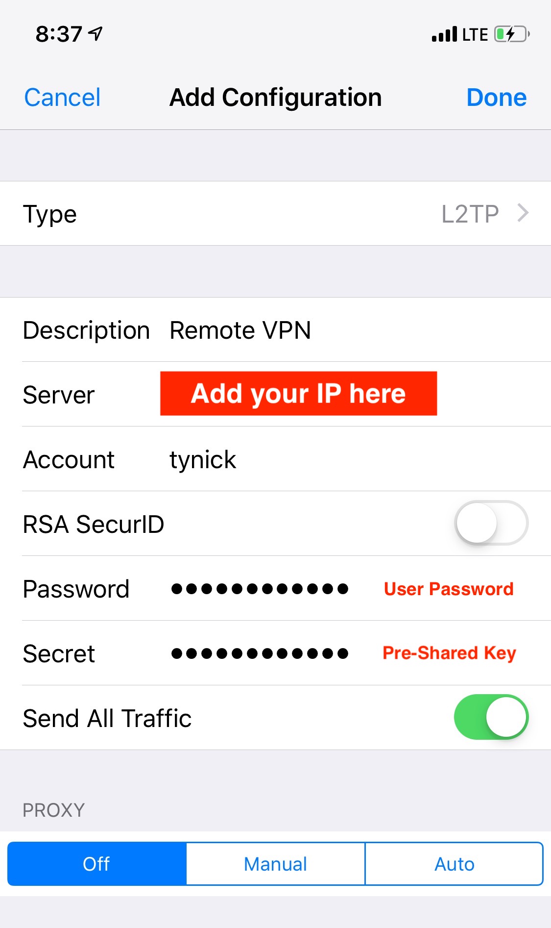 ios vpn info screen