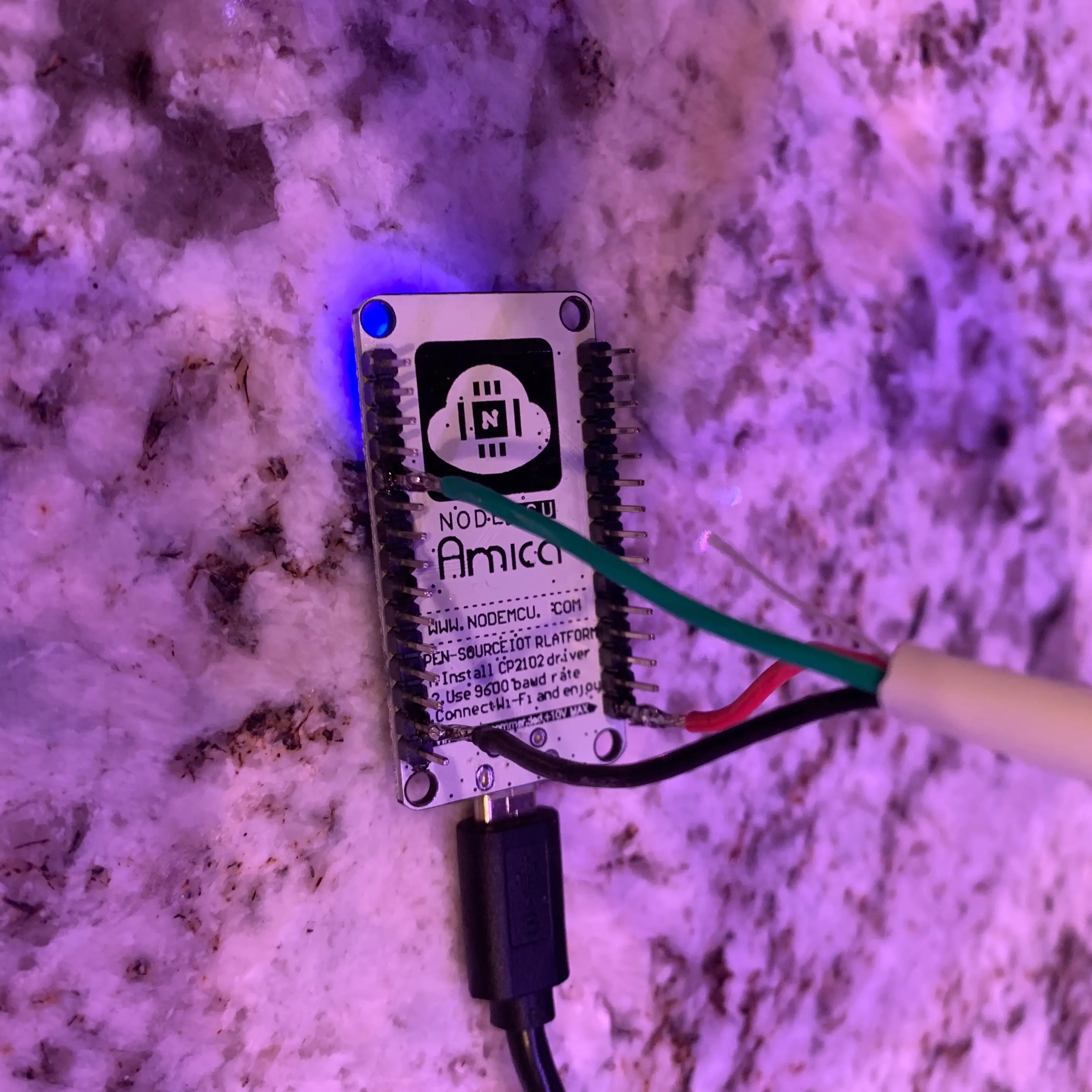 leds connected to esp8266