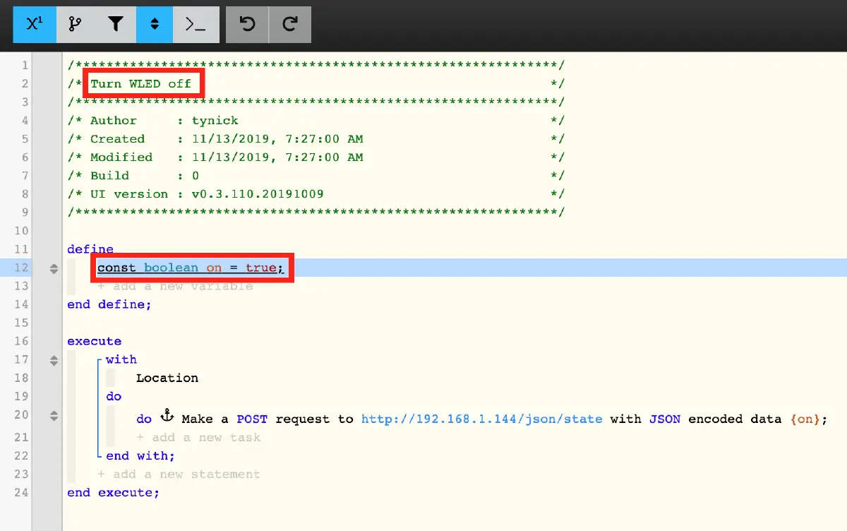 Automating WLED With SmartThings And webCoRE - tynick.com | AWS, Linux ...