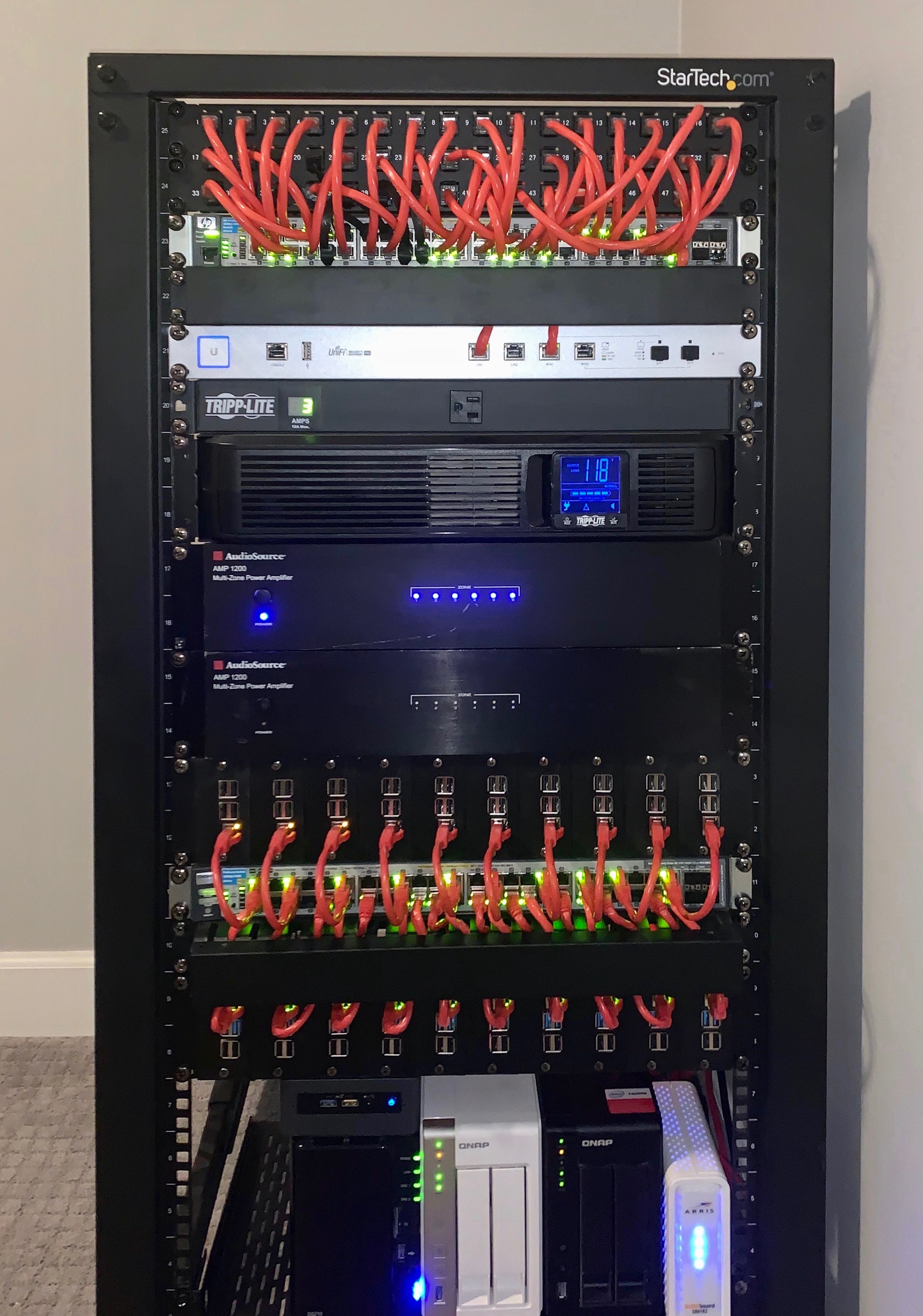 raspberry pi homelab full rack