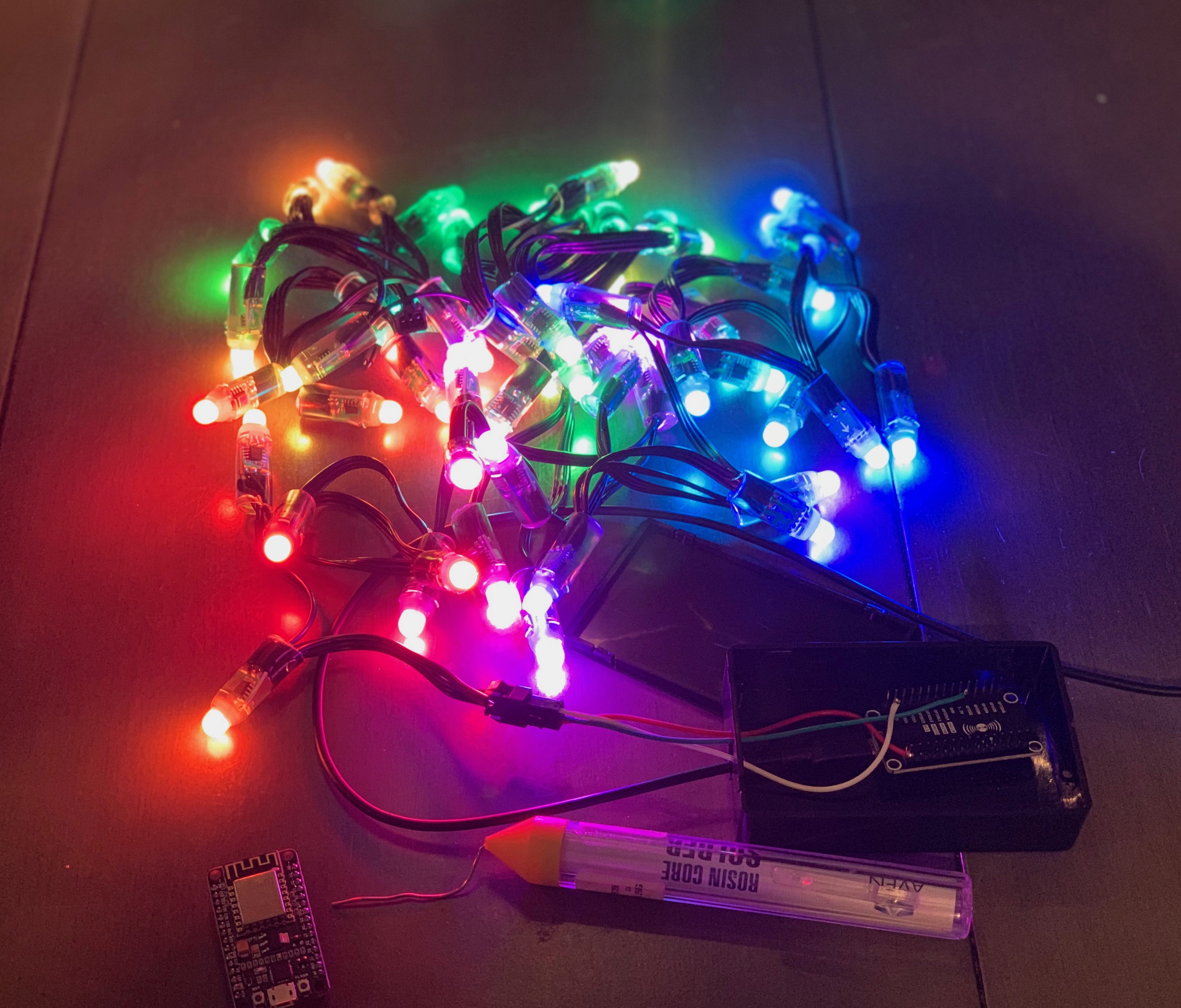 Testing WLED and WS2811 LEDs