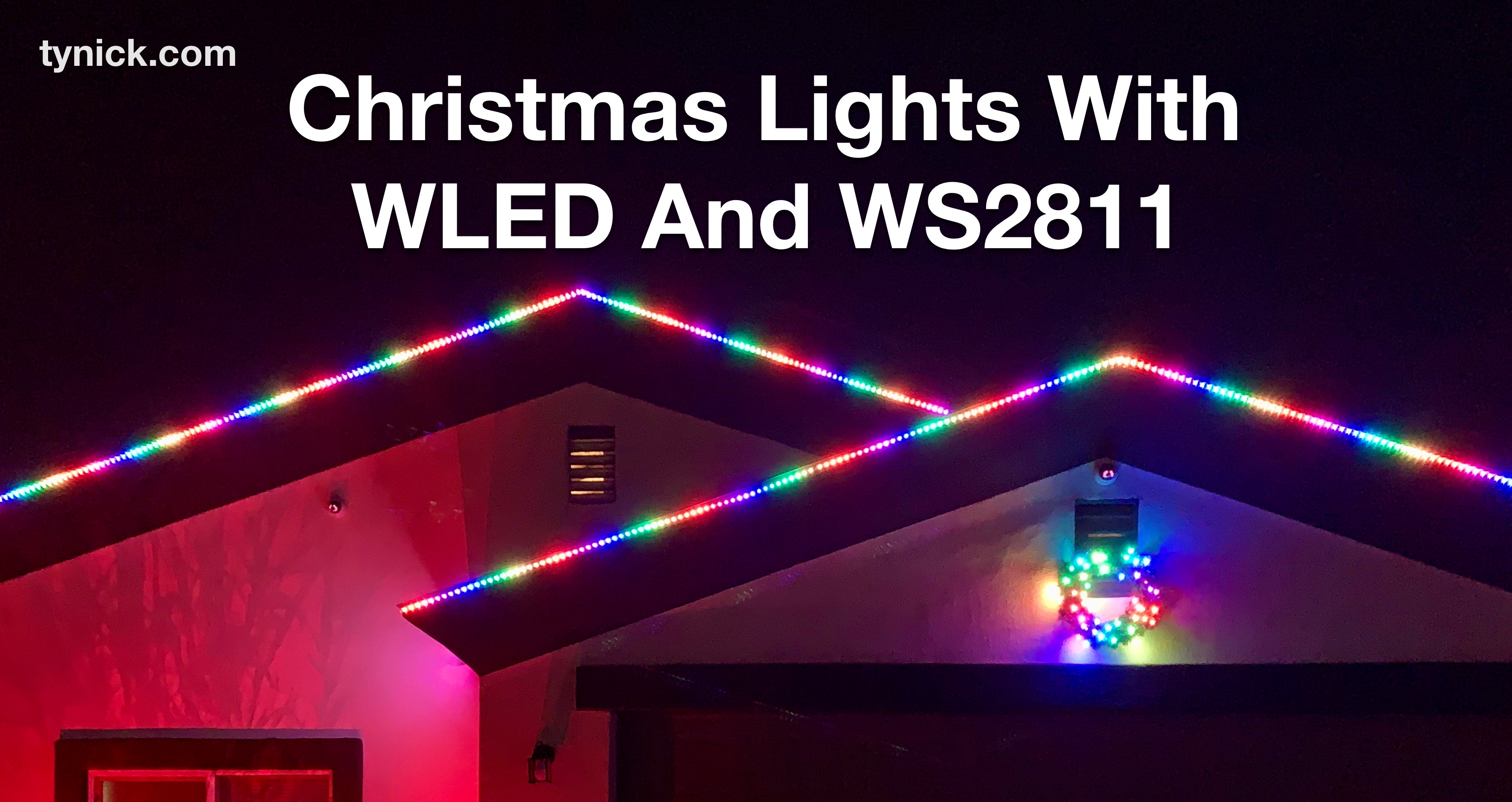 Christmas Lights With WLED